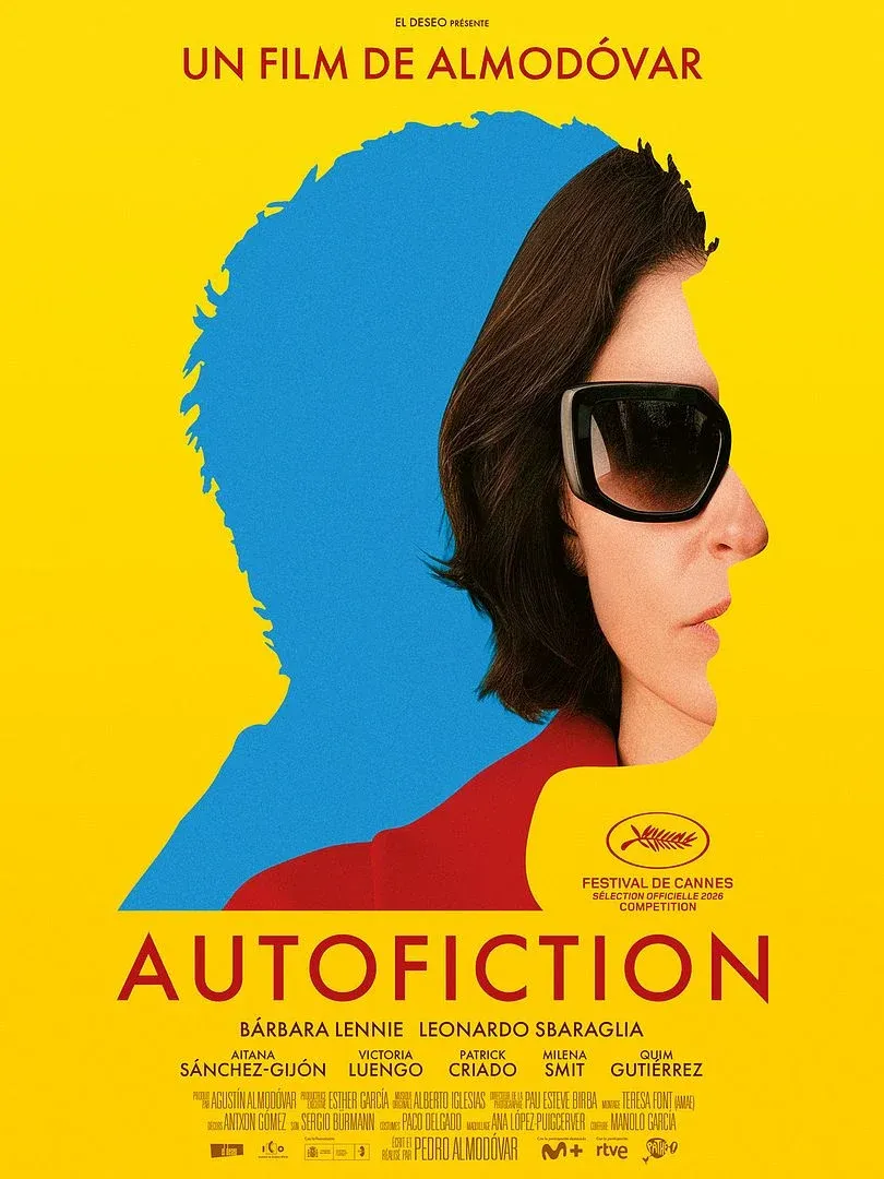 Affiche film Autofiction Almodovar