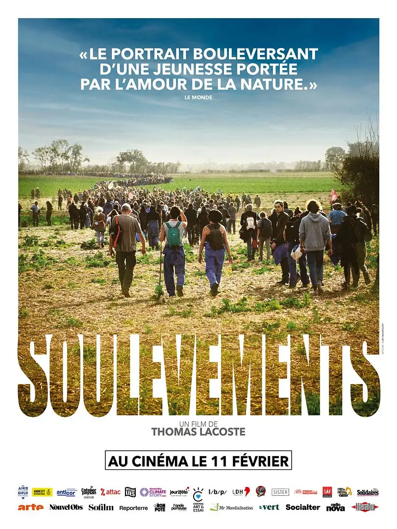 Affiche les soulèvements de la terre 