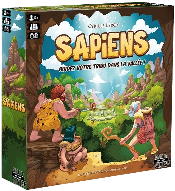 Boite du jeu de société Sapiens